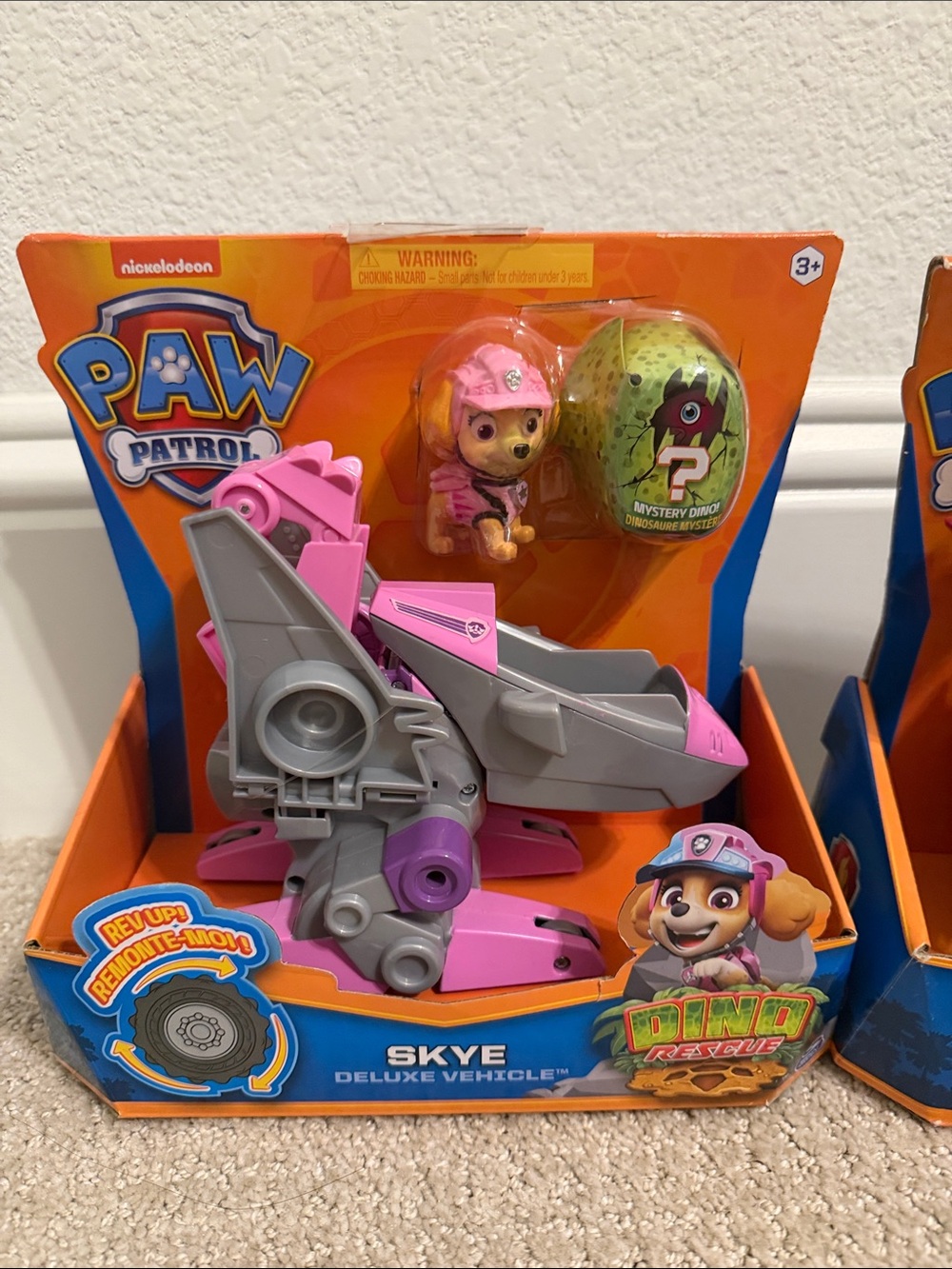 Paw Patrol Dino Rescue Marshall & Skye NIB, Zuma, Rubble and Chase - Picture 3 of 9